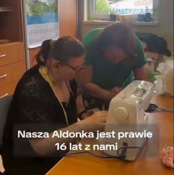 Historia Aldony – realne wsparcie w WTZ Łazy